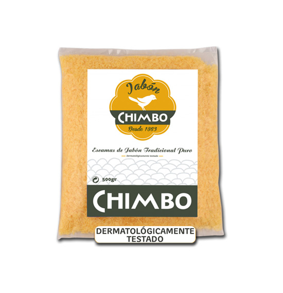 Jabón en escamas Chimbo 500gr